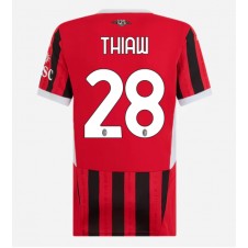 AC Milan Malick Thiaw #28 Hemmatröja Dam 2024-25 Korta ärmar